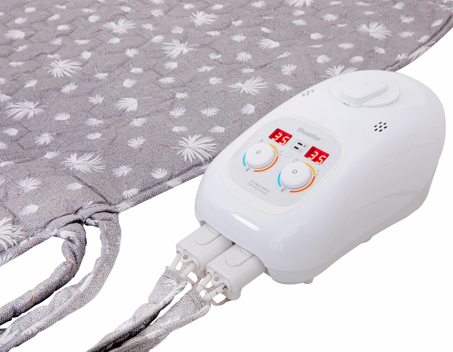 該設備利用水泵將熱水或冷水在床墊內部的硅膠管中循環，從而實現冬暖夏涼的功能